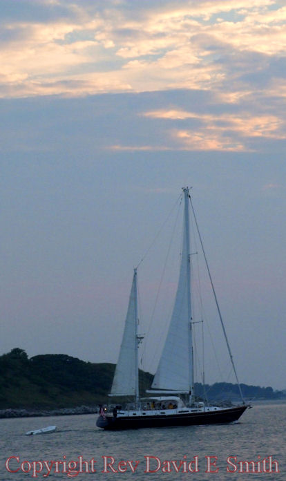 Sailboat Passes Lovells